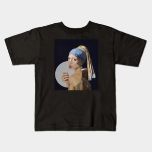 @bellahadid X Girl with a Pearl Earring Kids T-Shirt